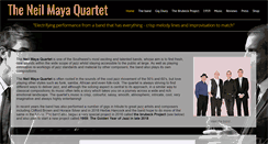 Desktop Screenshot of neilmayaquartet.co.uk